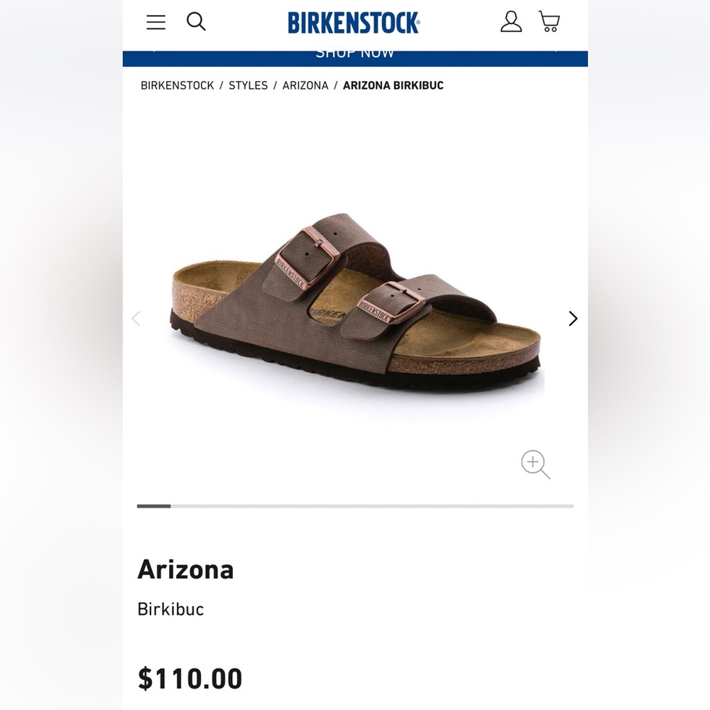 Birkenstock Arizona Burkibuc sandals